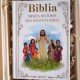 Prezent na Chrzest Świety pamiątka pudełko z personalizowanymi życzeniami