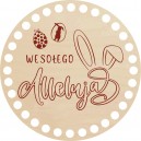 Baza do koszyka 17cm, grawer WIELKANOC wzór nr 3