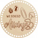 Baza do koszyka 25cm, grawer WIELKANOC wzór nr 3