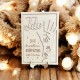 Personalizowana statuetka dla Taty Serce z drewna, Grawer imion 