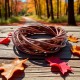 Wianek wiklinowy naturalny beżowy 25cm 