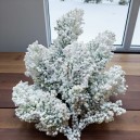 Zimowa ośnieżona gałązka kuleczki z brokatem - YA02-01