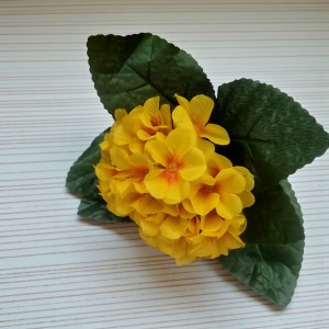 Bukiet kwiatowy - prymulki żółte - 20cm