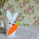 Króliczek Wielkanocny z marchewką 6cm