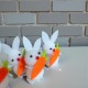 Króliczek Wielkanocny z marchewką 6cm