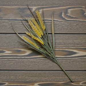 Pszenica - gałązka ozdobna 36cm- kremowa