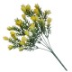 Oset - gałązki w bukiecie 33cm - żółty