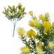 Oset - gałązki w bukiecie 33cm - żółty