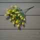 Oset - gałązki w bukiecie 33cm - żółty