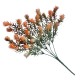 Oset - gałązki w bukiecie 33cm - pomarańczowy