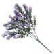 Oset - gałązki w bukiecie 33cm - fioletowy