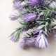 Oset - gałązki w bukiecie 33cm - fioletowy