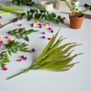 Sztuczna trawa ozdobna 43cm - zielona