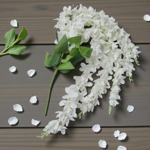 Sztuczna trawa kwitąca 43cm ecru