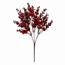 Eukaliptus - bukiet cieniowany bordowy 5szt/33cm