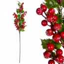 Gałązka dzikiej róży oblodzonej 87cm