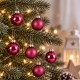 Bombki szklane rudy, miedź, brąz BOX 3cm/16szt.