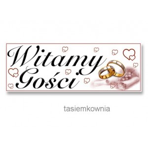 Plakat średni "WITAMY GOŚCI" /wz.4