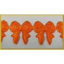 Kokardki małe pomarańczowe