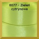 Tasiemka satynowa 25mm kolor 8077 zieleń cytrynowa