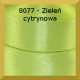 Tasiemka satynowa 25mm kolor 8077 zieleń cytrynowa/ 6szt.