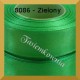 Tasiemka satynowa 25mm kolor 8086 zielony/ 6szt.