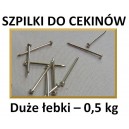 Szpilki 15 mm do cekinów z dużymi otworami / 250g